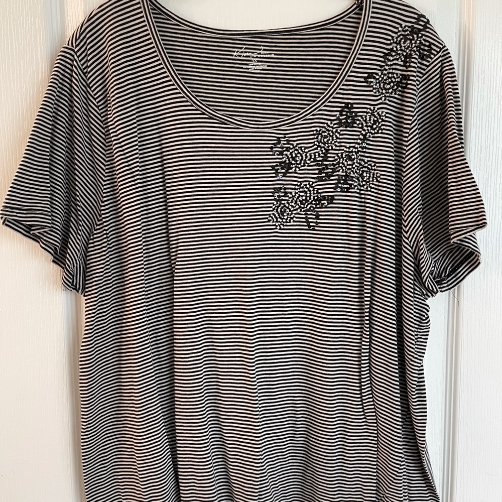 Kim Rogers Woman Stripe Top
